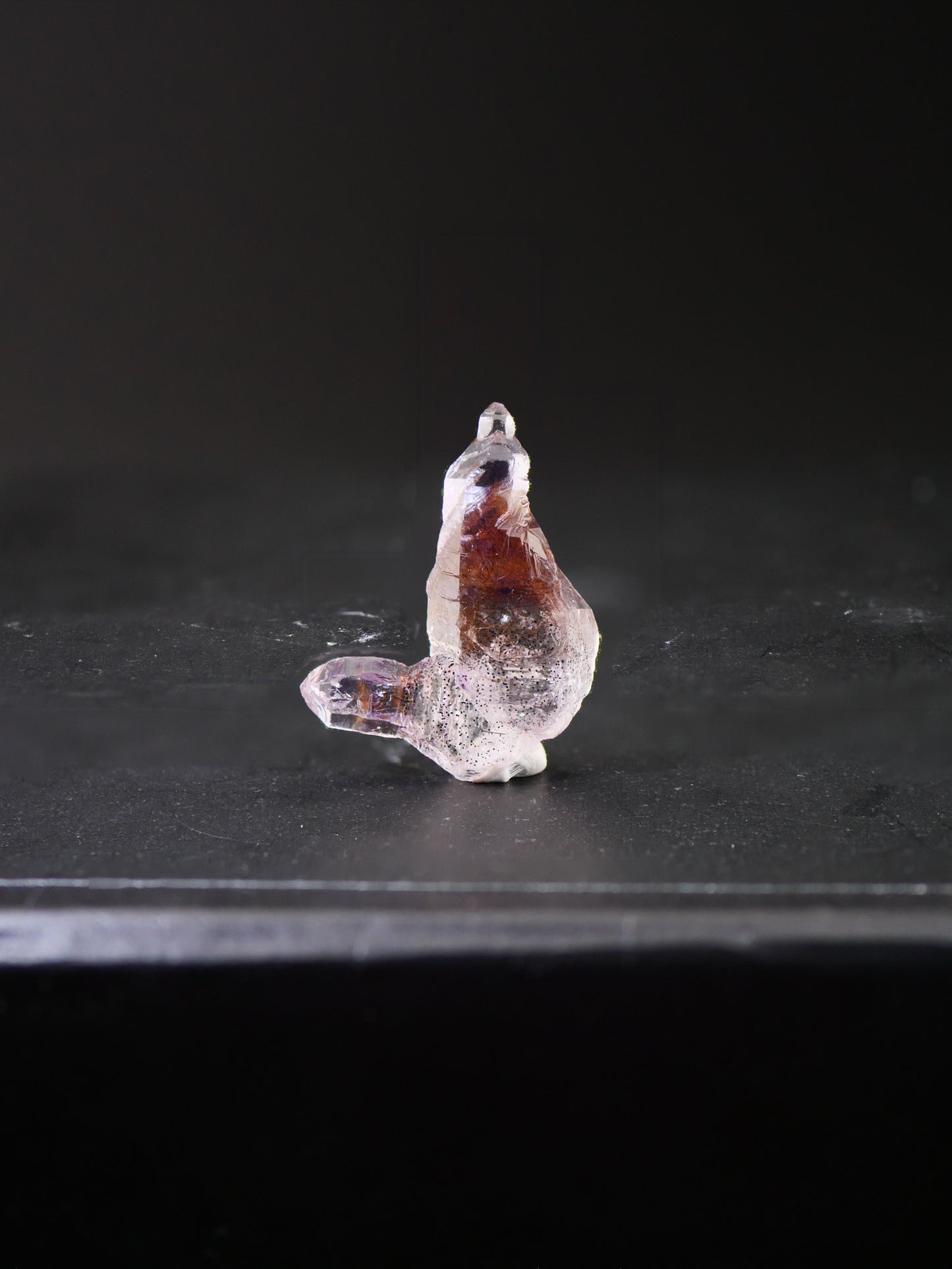 Amethyst Japan Law Twin, Marovoalavo Mine, Andilamena, Madagascar