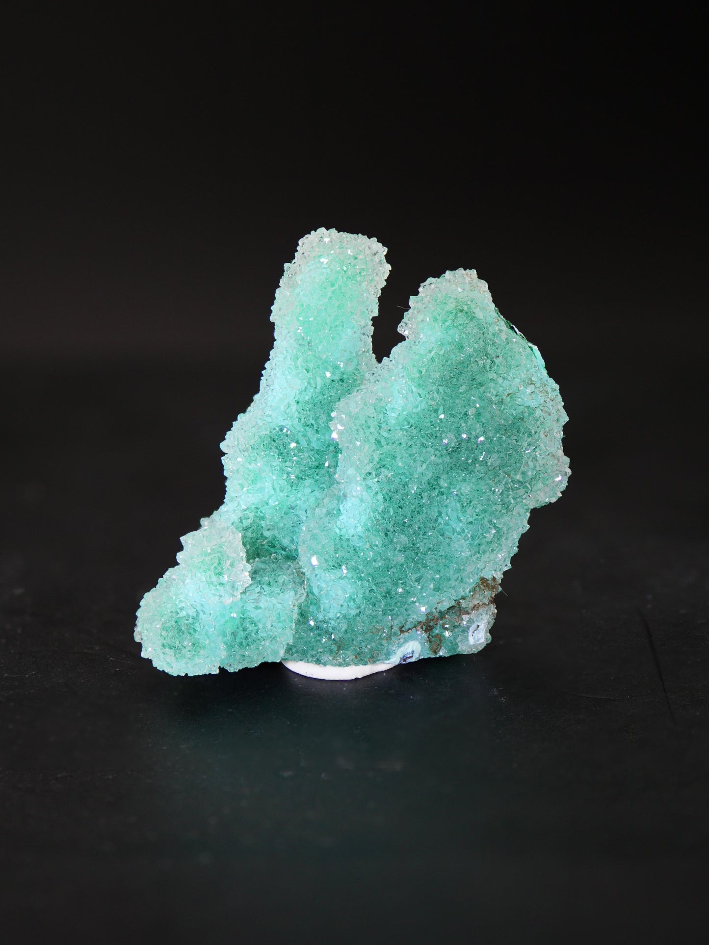 Chrysocolla, Malachite and Quartz pseudomorph after baryte, Lupoto Mine, Kakumba, Kipushi Territory, Haut-Katanga, DR Congo
