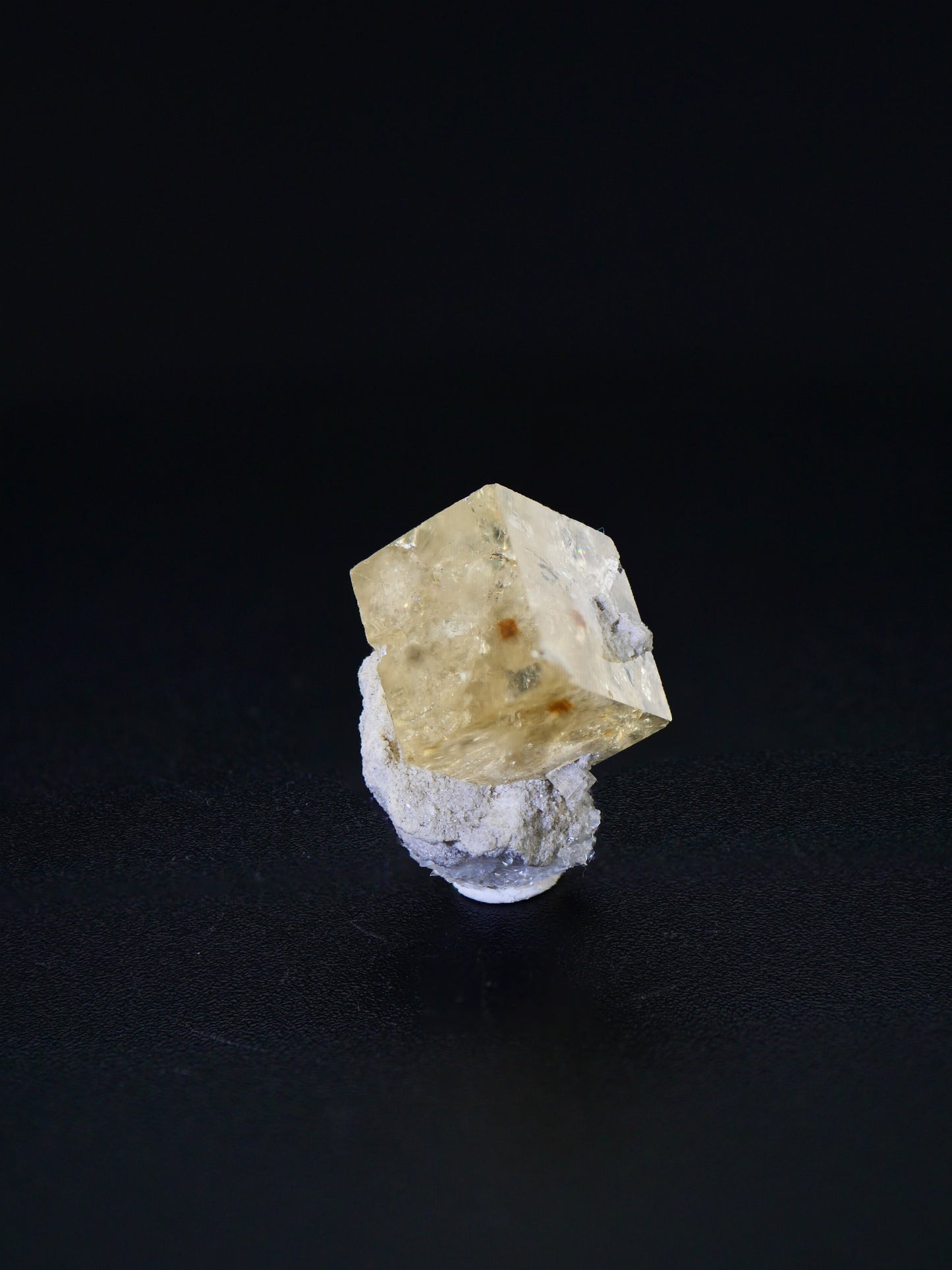 Fluorite, May Stone and Sand Quarry, Fort Wayne, Allen Co., Indiana, USA