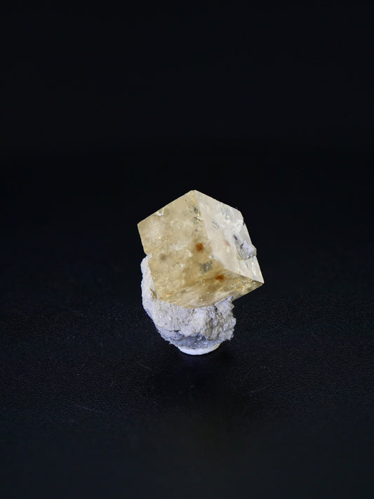Fluorite, May Stone and Sand Quarry, Fort Wayne, Allen Co., Indiana, USA