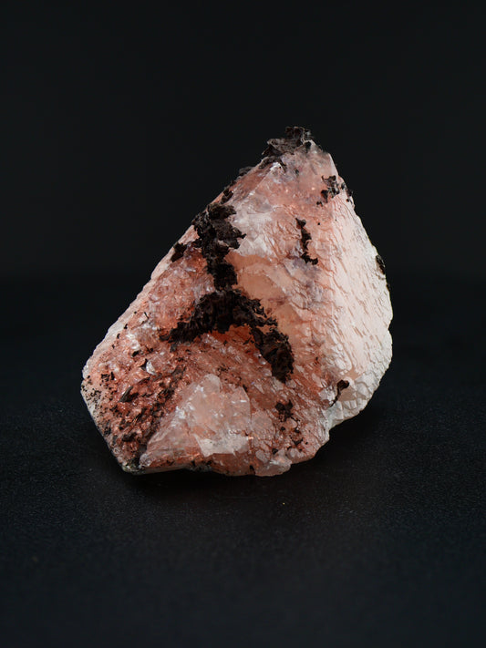 Copper in Calcite, Quincy Mine No. 6, Houghton County, Michigan