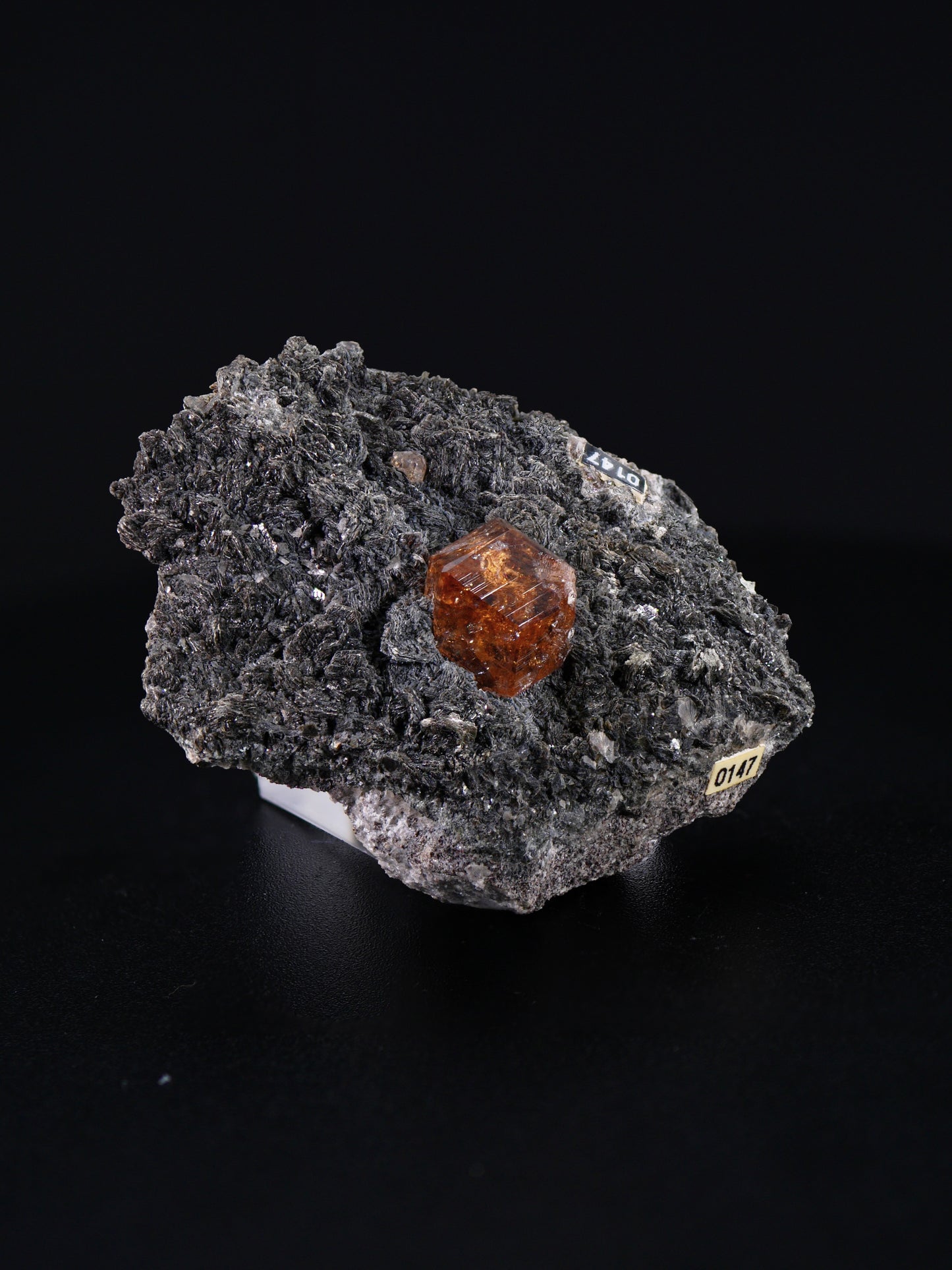 Hessonite, Jeffrey Mine, Québec, Canada
