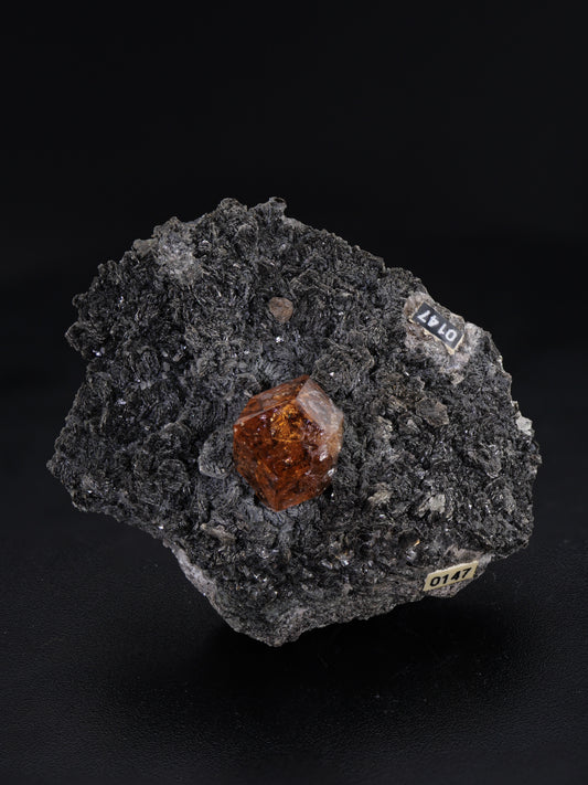 Hessonite, Jeffrey Mine, Québec, Canada