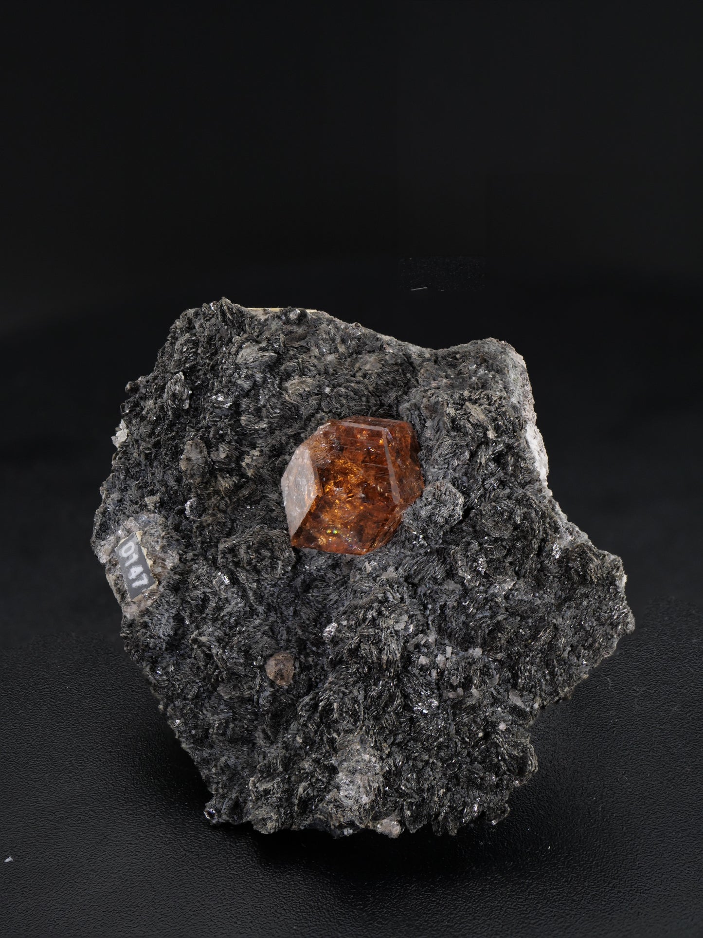 Hessonite, Jeffrey Mine, Québec, Canada
