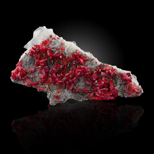 Realgar, Jiepaiyu Mine, Shimen deposit, Shimen Co., Changde, Hunan, China