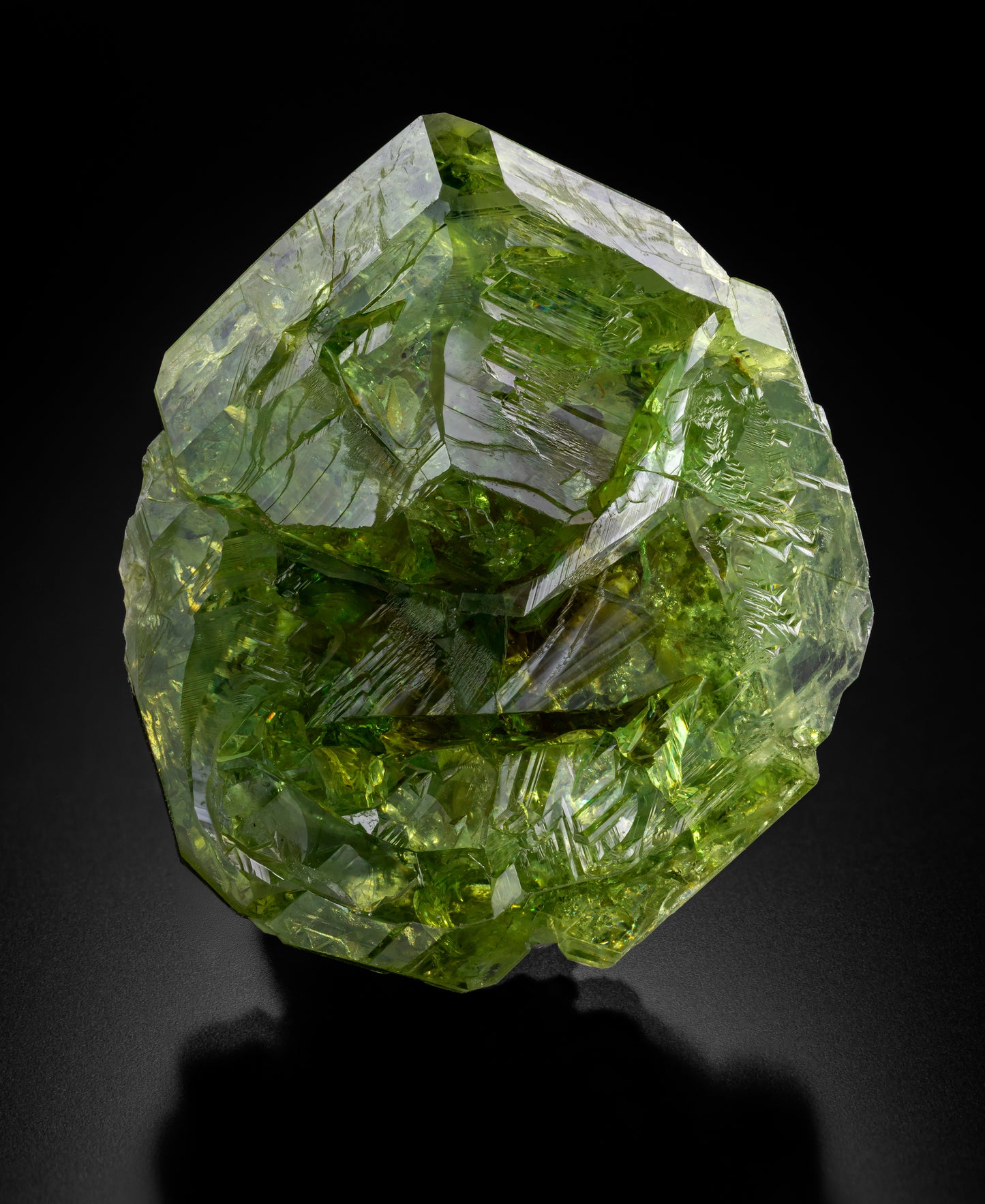 Demantoid Garnet, Antetezambato, Ambanja, Ambanja District, Diana Region, Antsiranana Province, Madagascar