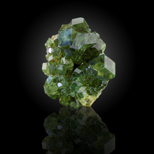 Demantoid, Antetezambato Demantoid-Topazolite Mine, Antsakoamanondro, Ambanja District, Diana, Madagascar