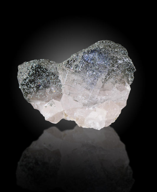 Gwindel Quartz with Chlorite, Val Cavrein, Disentis, Grisons, Switzerland