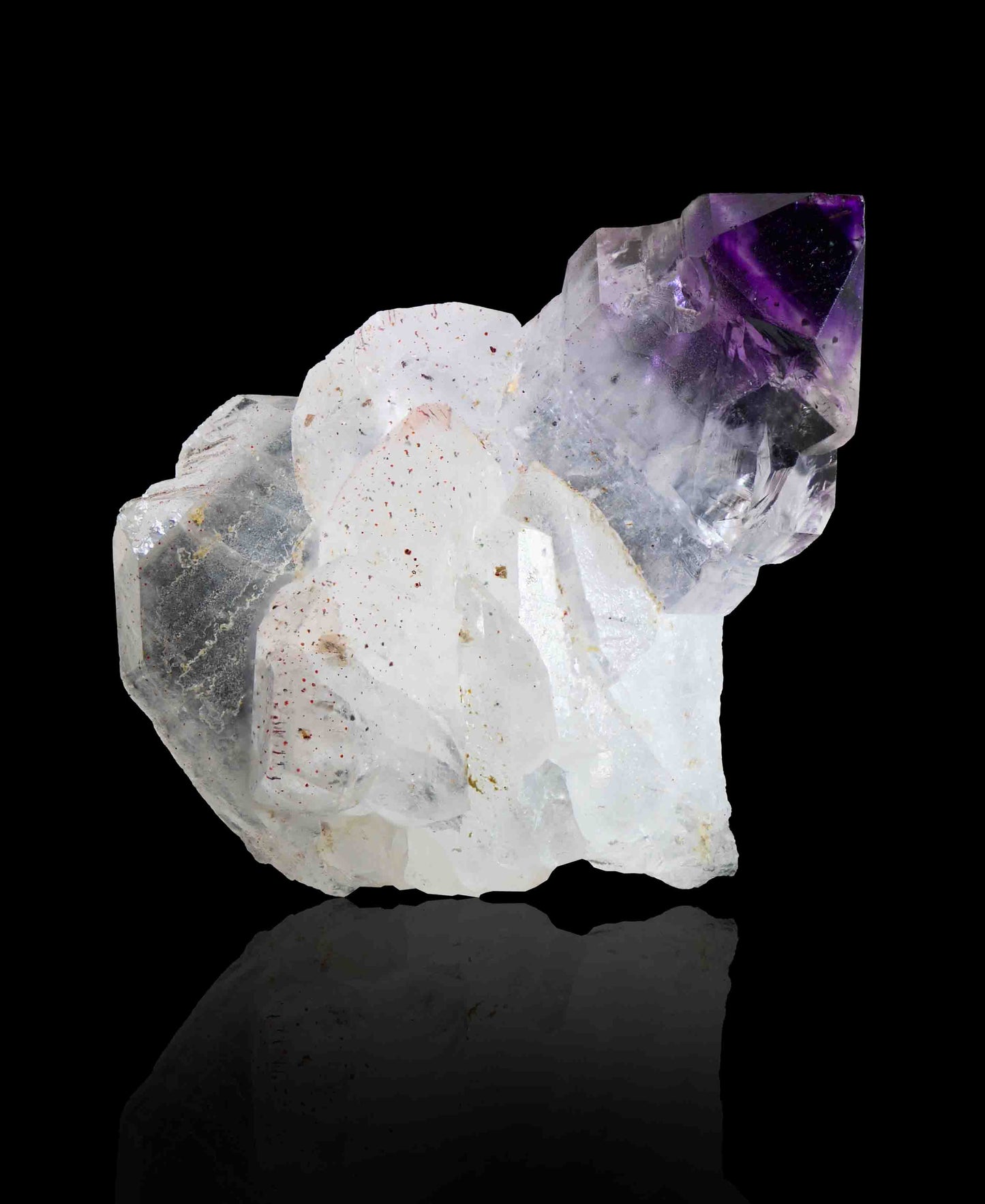 Amethyst Japan Law Twin, Marovoalavo Mine, Andilamena, Madagascar
