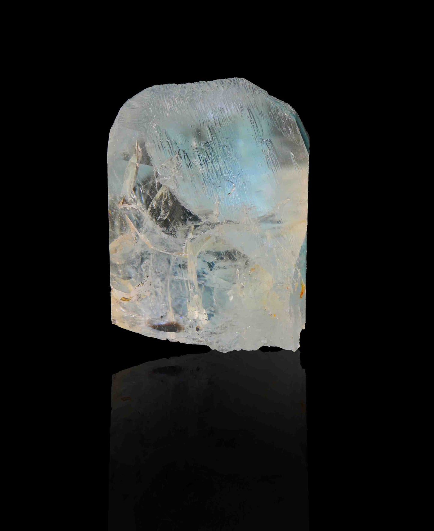 Blue Topaz, Sakangyi Pegmatite, Mogok Township, Pyin-Oo-Lwin District, Mandalay Region, Myanmar