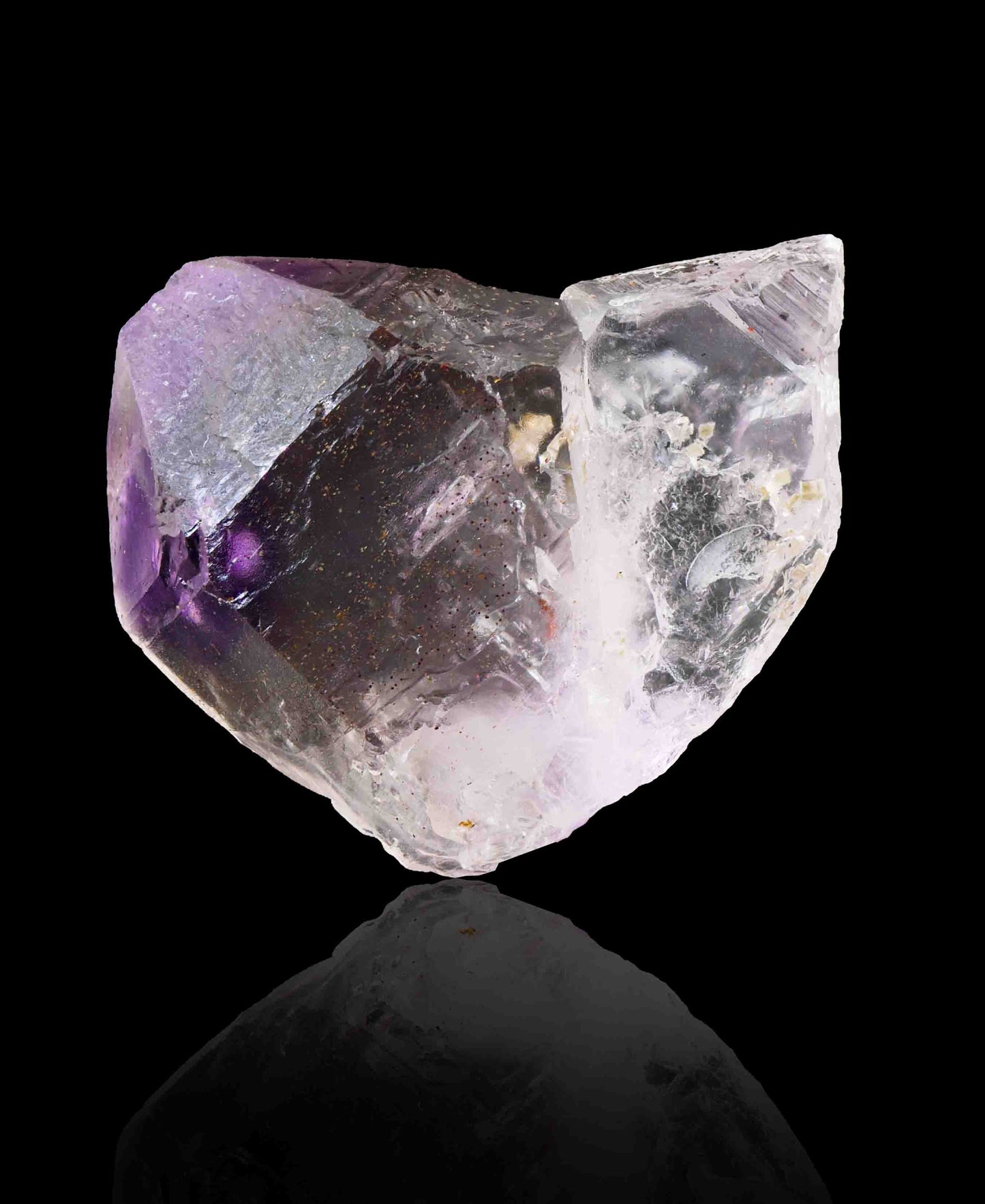 Amethyst Japan Law Twin, Marovoalavo Mine, Andilamena, Madagascar