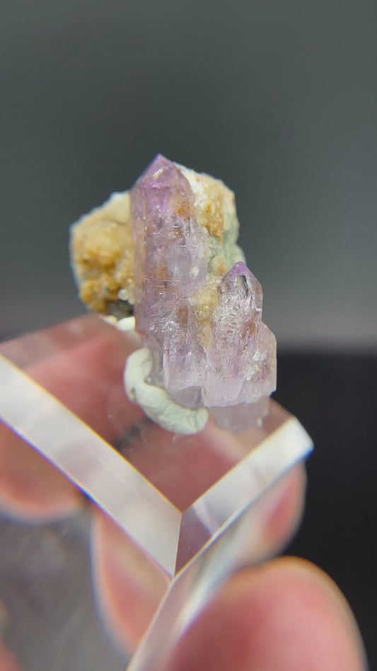 Amethyst, Capurru Quarry, Osilo, Sardinia, Italy