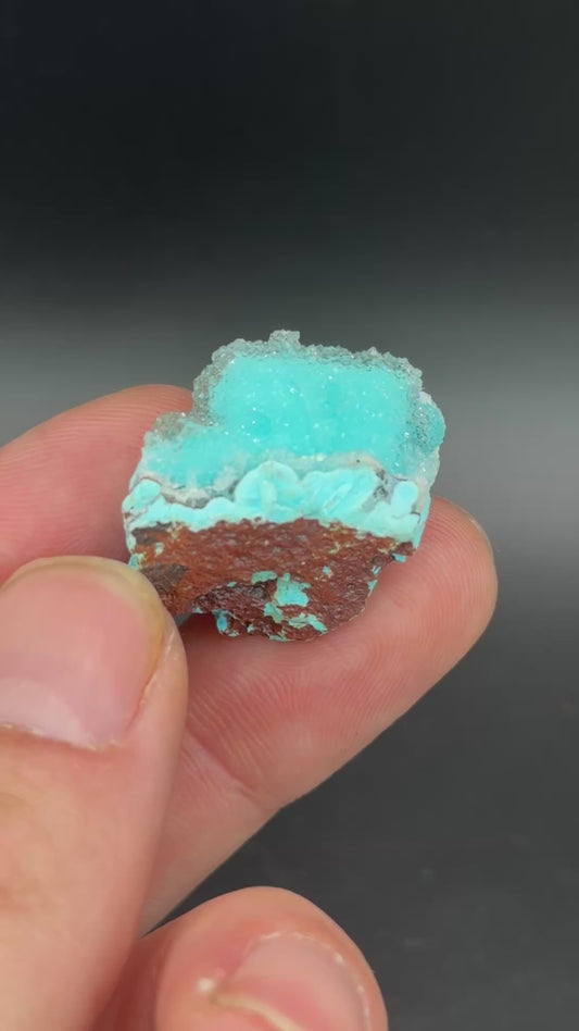 Quartz and Malachite on Chrysocolla Pseudomorph after Baryte, Lupoto Mine, Kakumba, Kipushi Territory, Haut-Katanga, DR Congo