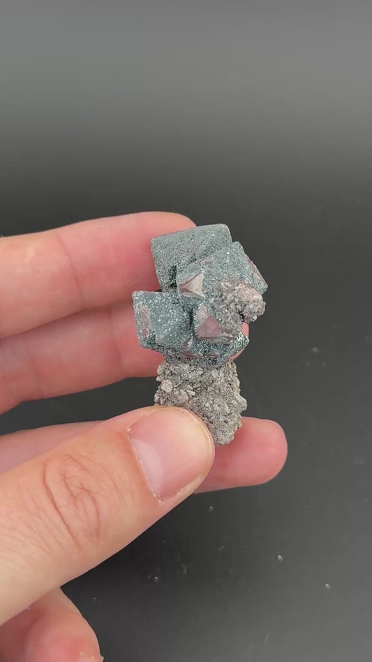 Hematite pseudomorph after Magnetite , Payún Matrú Volcano, Agua Escondida Dist., Malargüe Dept., Mendoza Prov., Argentina