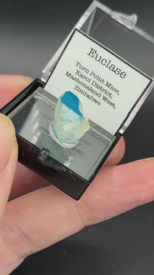 Euclase, Turn Point Mine, Karoi District, Mashonaland West, Zimbabwe