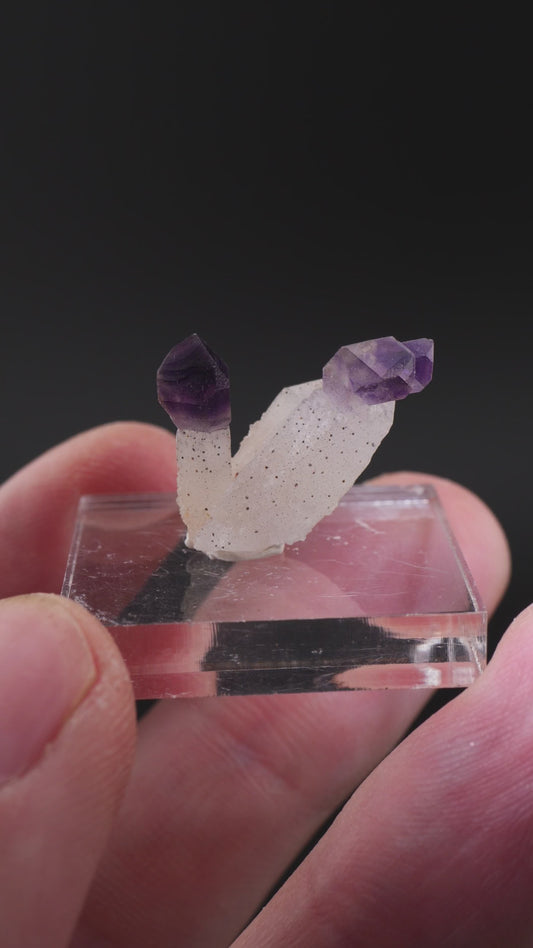 Amethyst Scepter, Marovoalavo Mine, Andilamena, Madagascar