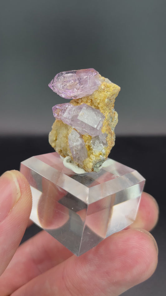 Amethyst, Capurru Quarry, Osilo, Sardinia, Italy