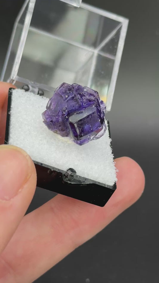 Fluorite (color change), Mandinga Mine, Laguna Brava, Loboy District, Unión Department, Córdoba Province, Argentina.
