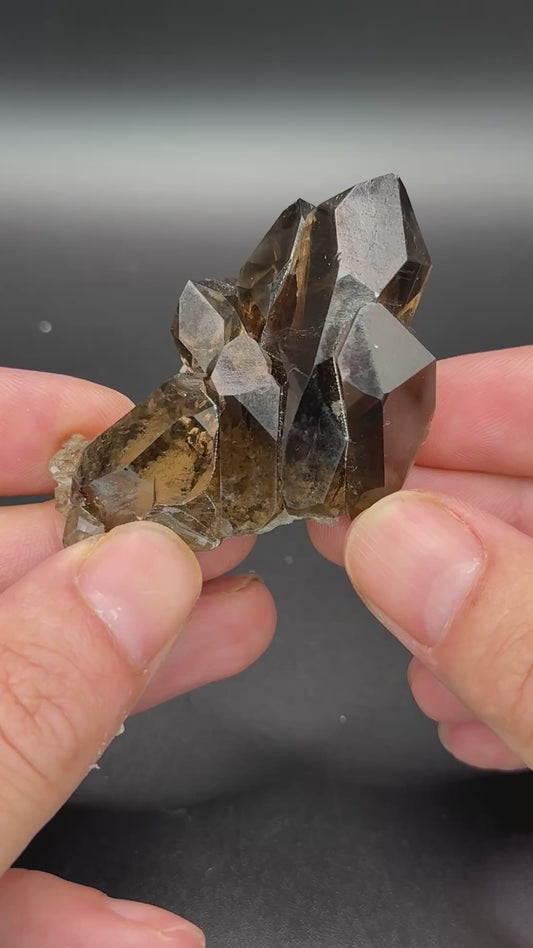 Smoky Quartz, Val Giuv, Tujetsch, Surselva Region, Grisons, Switzerland