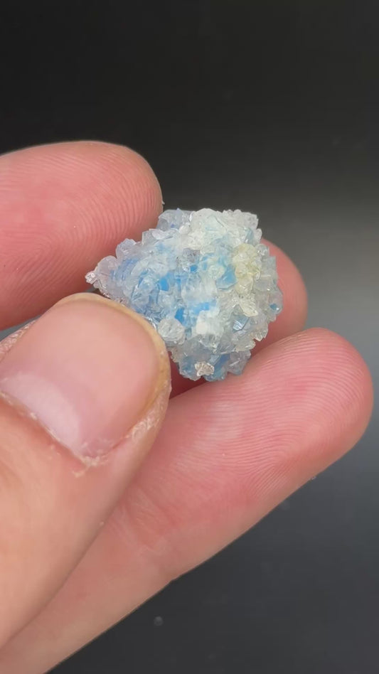 Shattuckite and Quartz, Kunene Region, Namibia