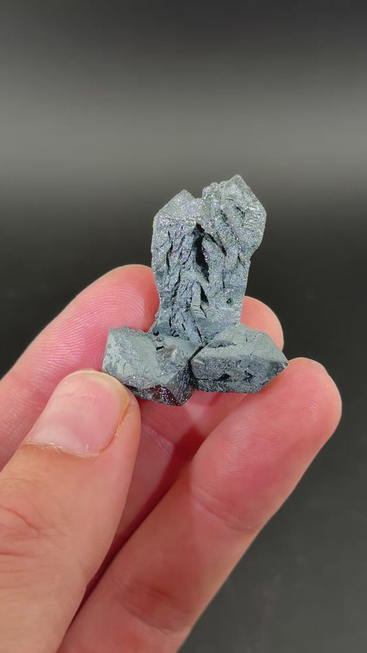 Hematite pseudomorph after Magnetite , Payún Matrú Volcano, Agua Escondida Dist., Malargüe Dept., Mendoza Prov., Argentina