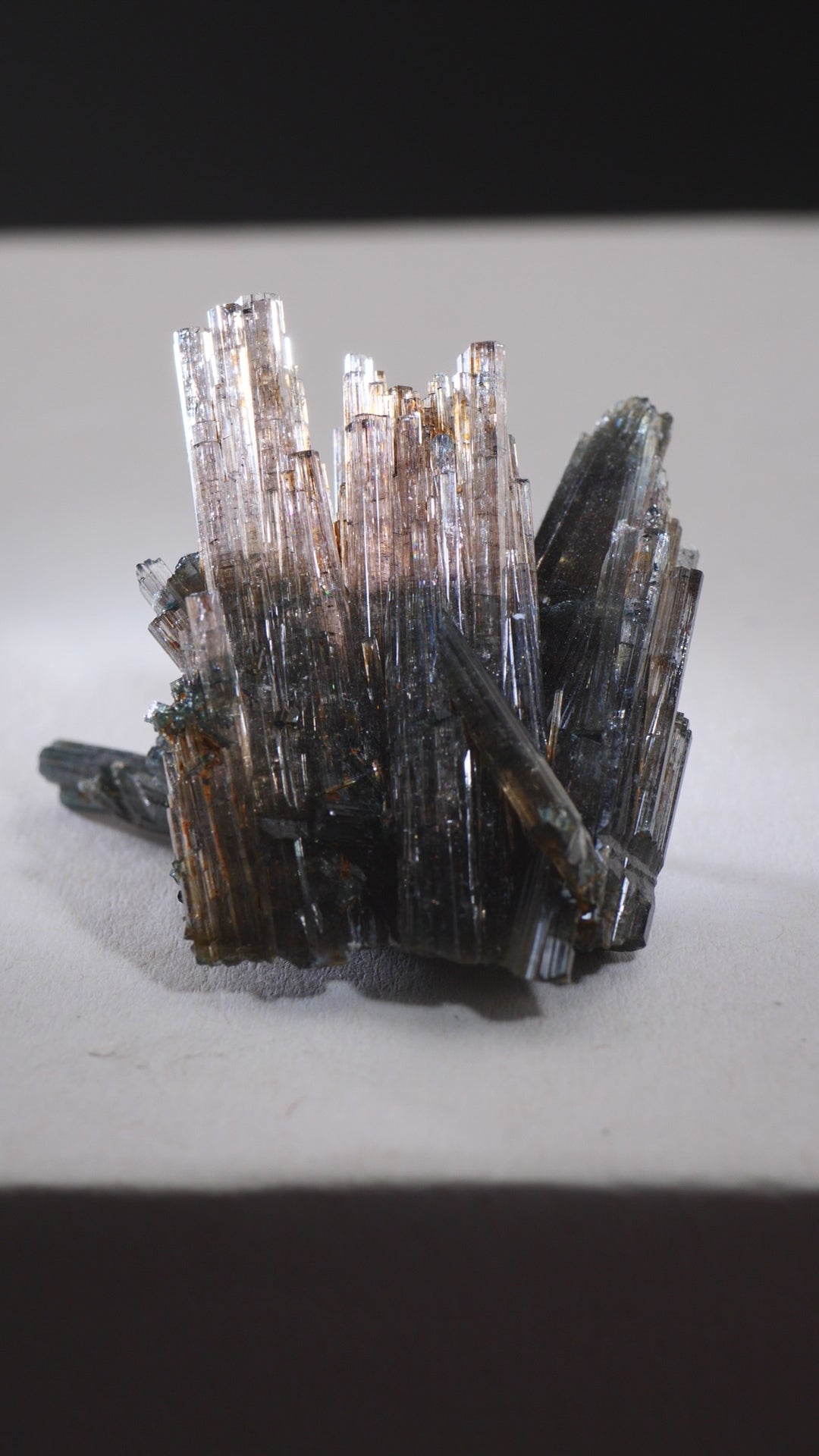 Video showing the change in pleochroism with a polarizing filter.