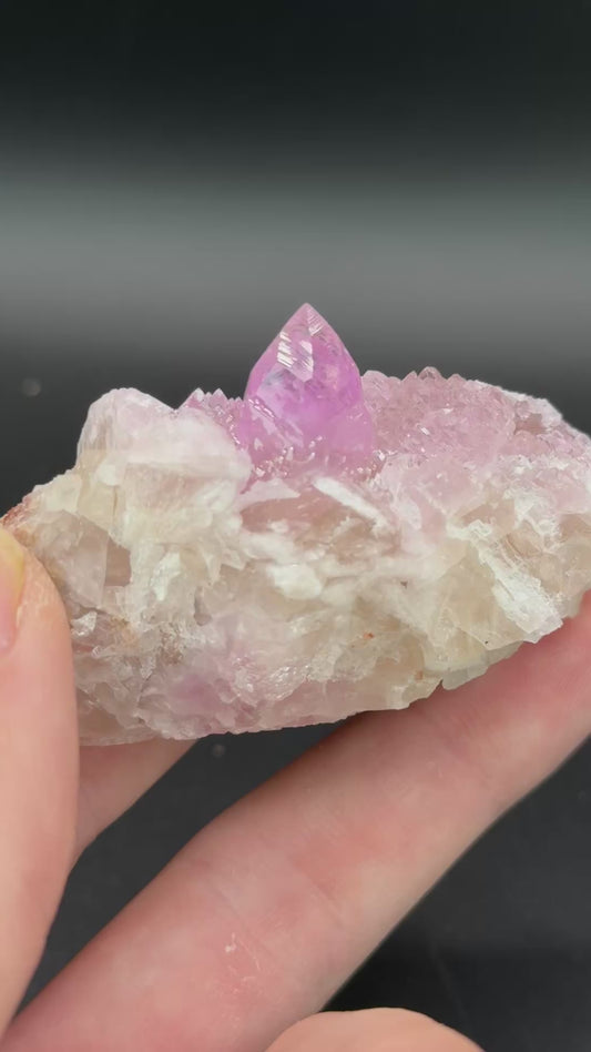 Cobaltoan Calcite, Mashamba West Mine, Kolwezi, Lualaba, DR Congo