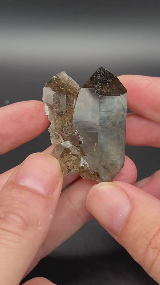 Smoky Quartz, Val Giuv, Tujetsch, Surselva Region, Grisons, Switzerland