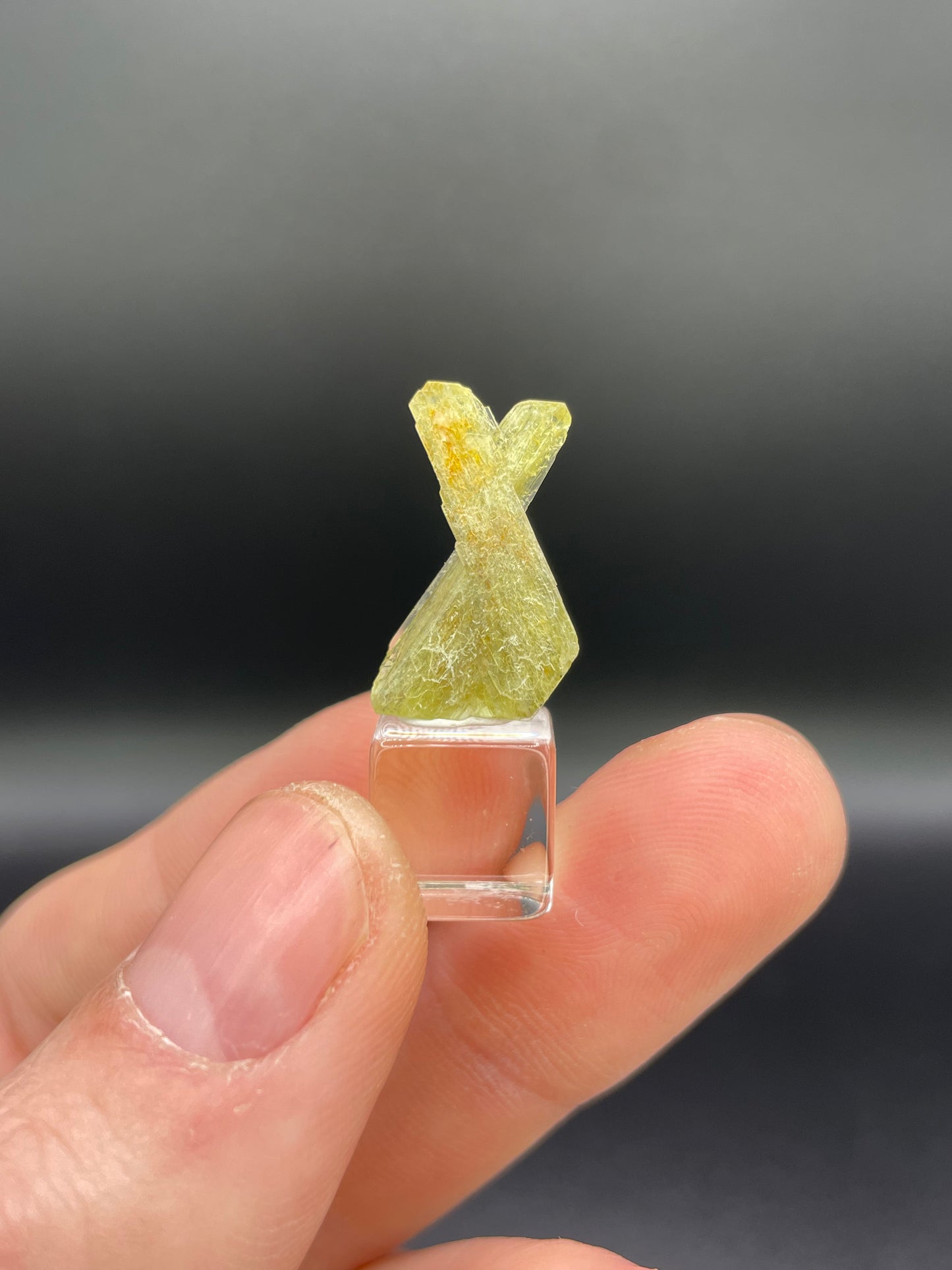 Chrysoberyl Twin Crystal, Madagascar