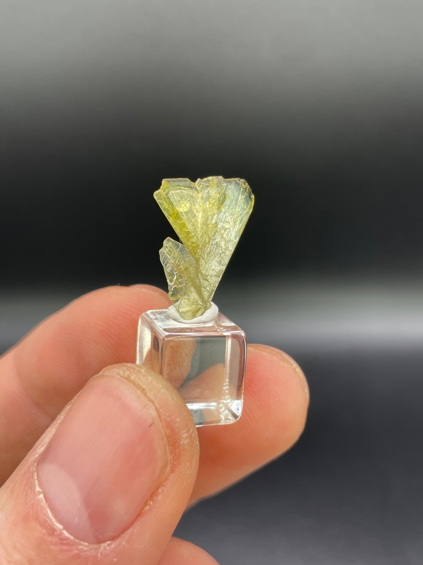 Chrysoberyl Twin Crystal, Madagascar