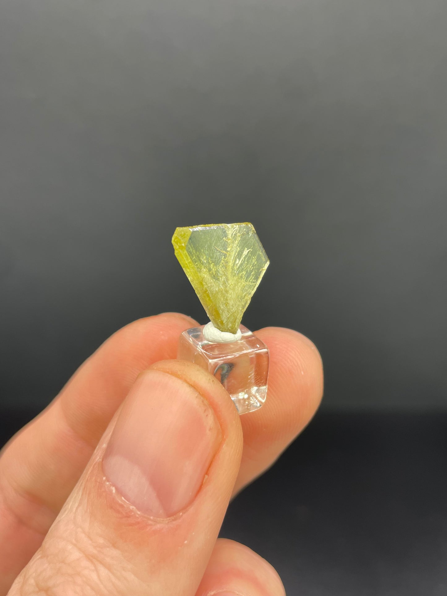 Chrysoberyl Twin Crystal, Madagascar