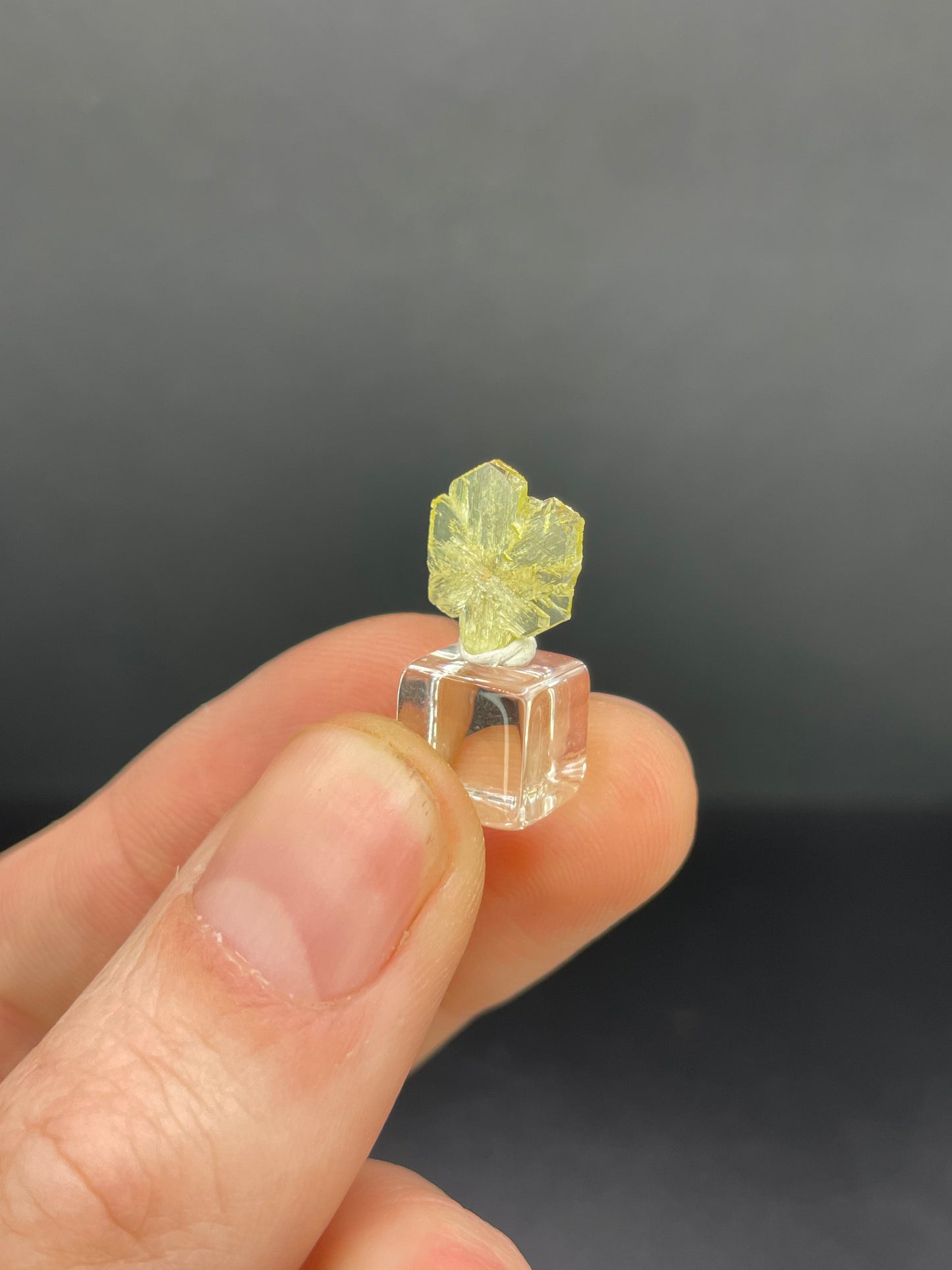 Chrysoberyl Twin Crystal, Madagascar