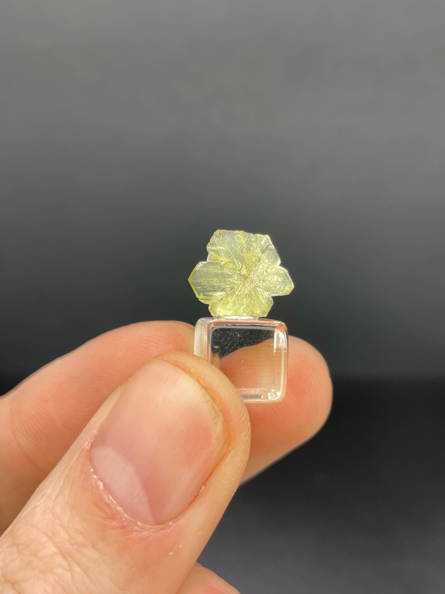 Chrysoberyl Twin Crystal, Madagascar