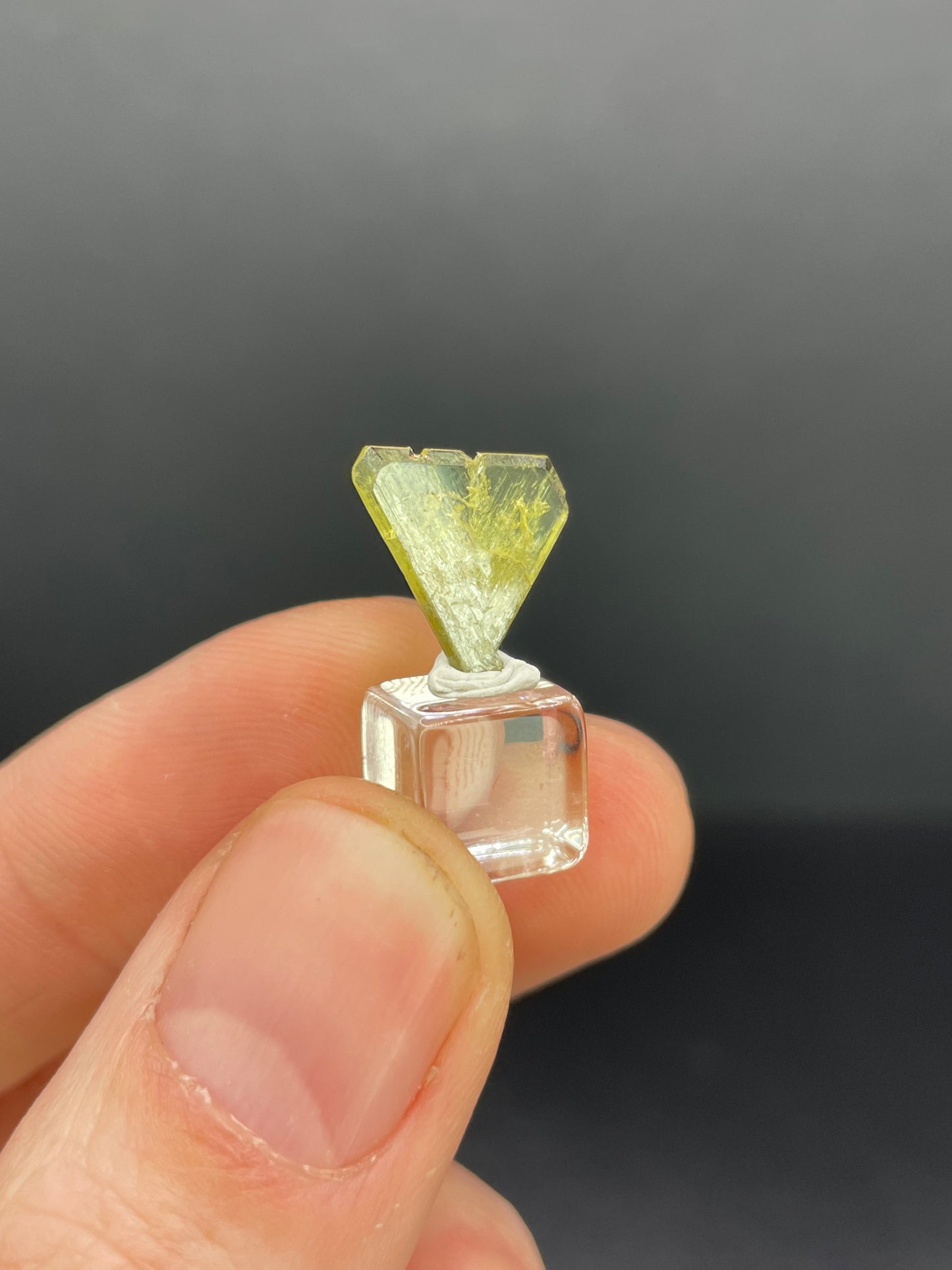 Chrysoberyl Twin Crystal, Madagascar